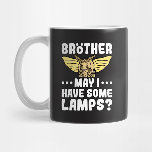 Moth Lamp Shirt - Brother May I Have Some Lamps? by redbarron